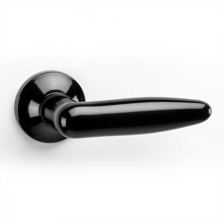 Door handle, black bakelite